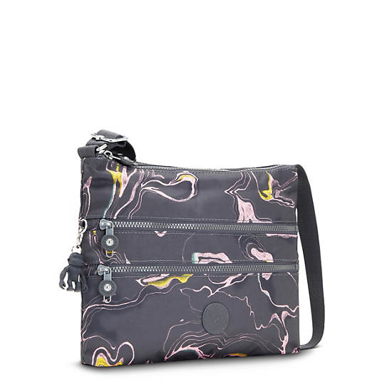 Kipling Alvar Printed Crossbody Veske Grå Multicolor | NO 2147OK